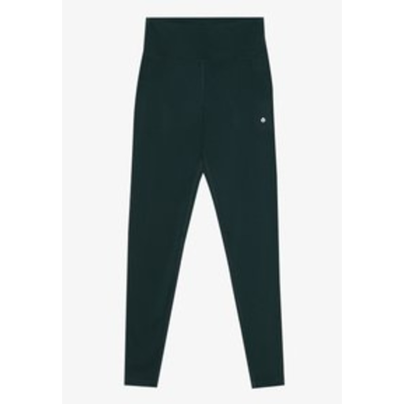 Even&Odd active ESSENTIAL FULL LENGTH HIGH RISE LEGGINGS – Tights – dark green/dunkelgrn