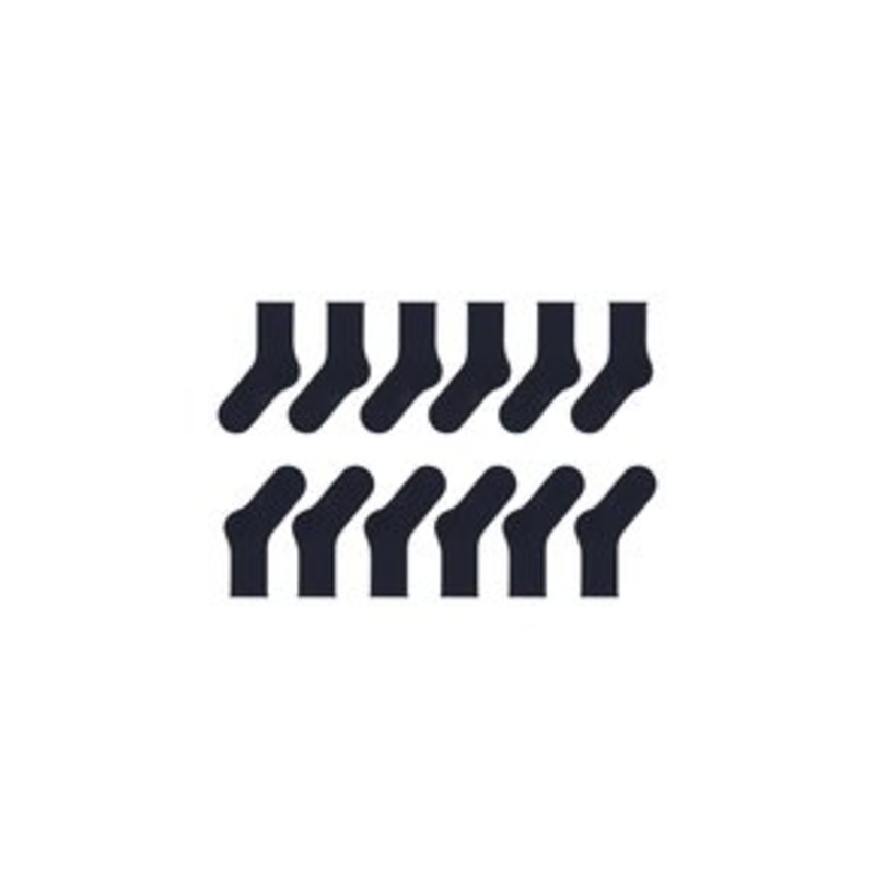 FALKE HAPPY 6-PACK – Socken – dark navy/dunkelblau