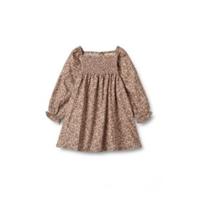 Wheat BELLA – Freizeitkleid – black sea garden/braun