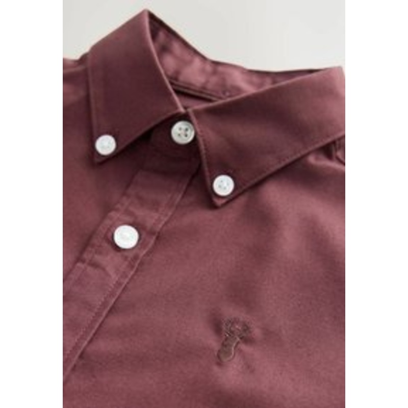 Next OXFORD – Hemd – plum purple/rot