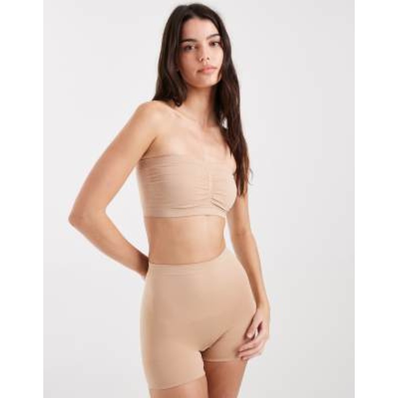 Perfect Secrets bandeau bra in cappuccino