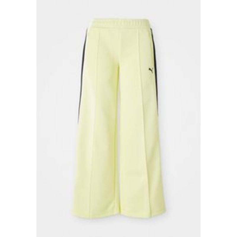 Puma T7 TRACK OP – Jogginghose – gold moon/grn