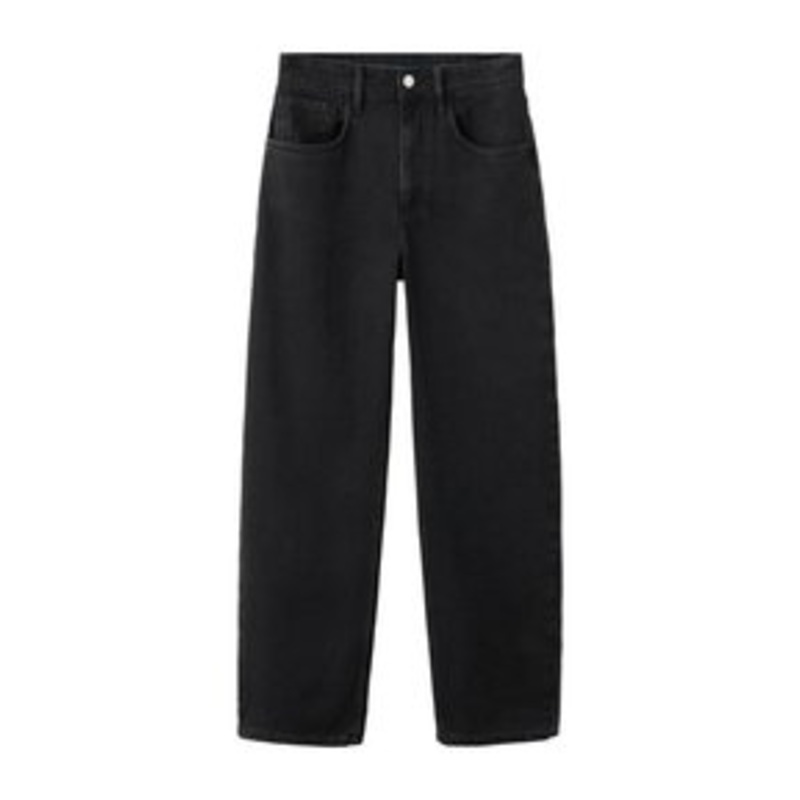 Mango Mom Jeans – black denim