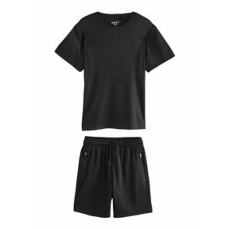 Next SET – REGULAR FIT – Jogginghose – black/schwarz