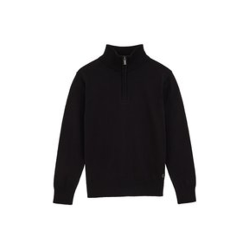 WE Fashion Strickpullover – black/schwarz