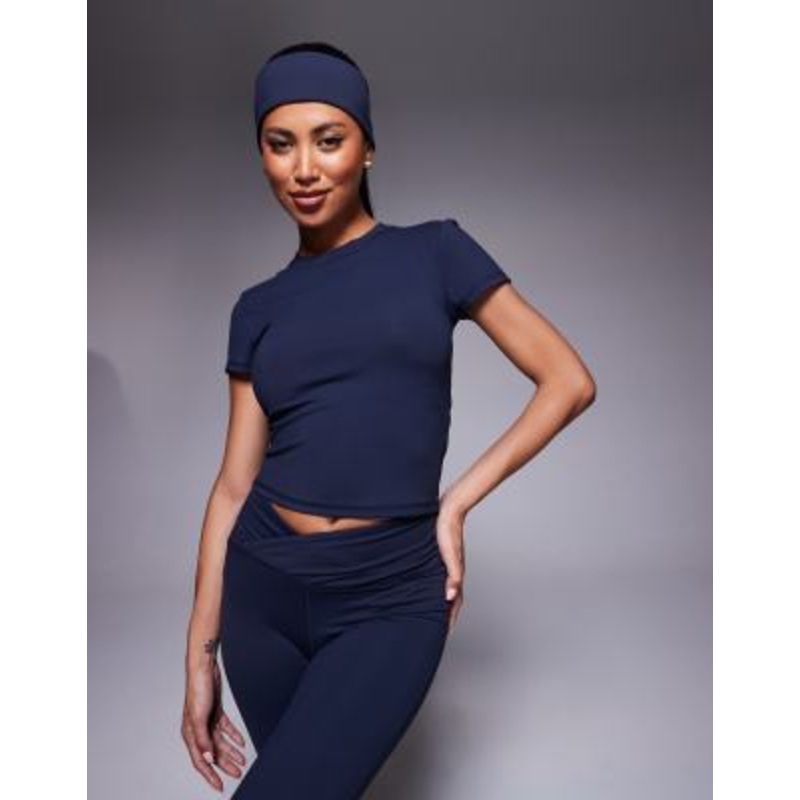 4505 Icon soft touch performance baby t-shirt in midnight navy