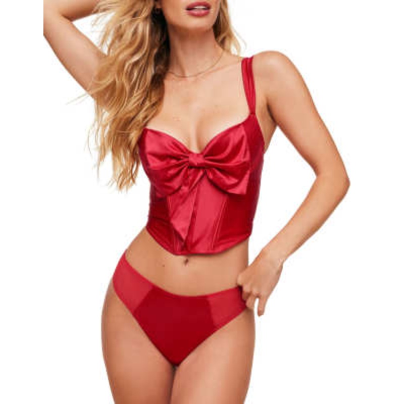 Adore Me Arianna set in dark red