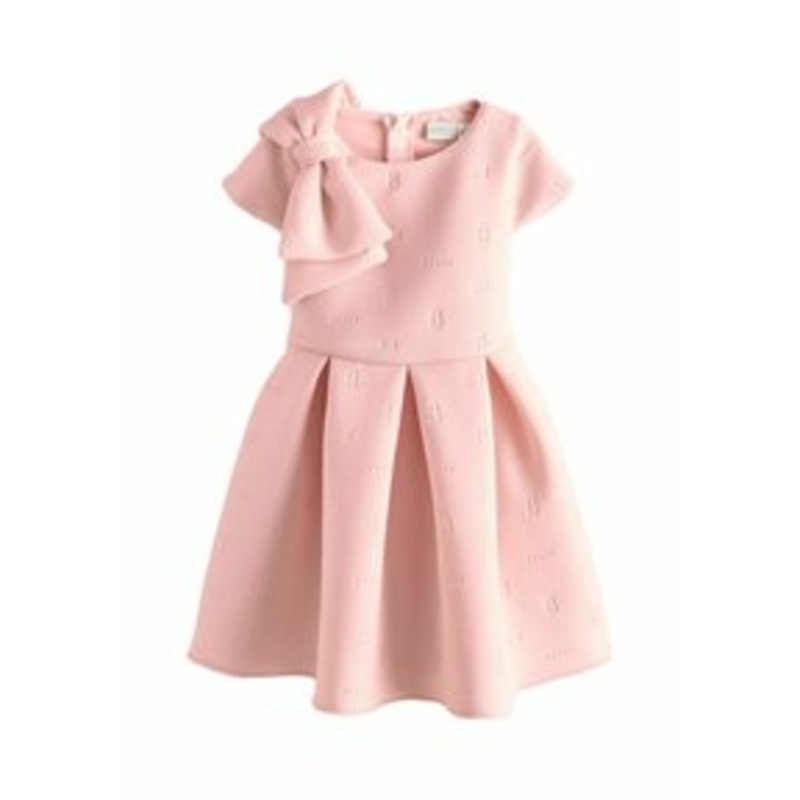 Baker by Ted Baker REGULAR FIT – BOW SHOULDER EMBOSSED SCUBA – Cocktailkleid/festliches Kleid – pink