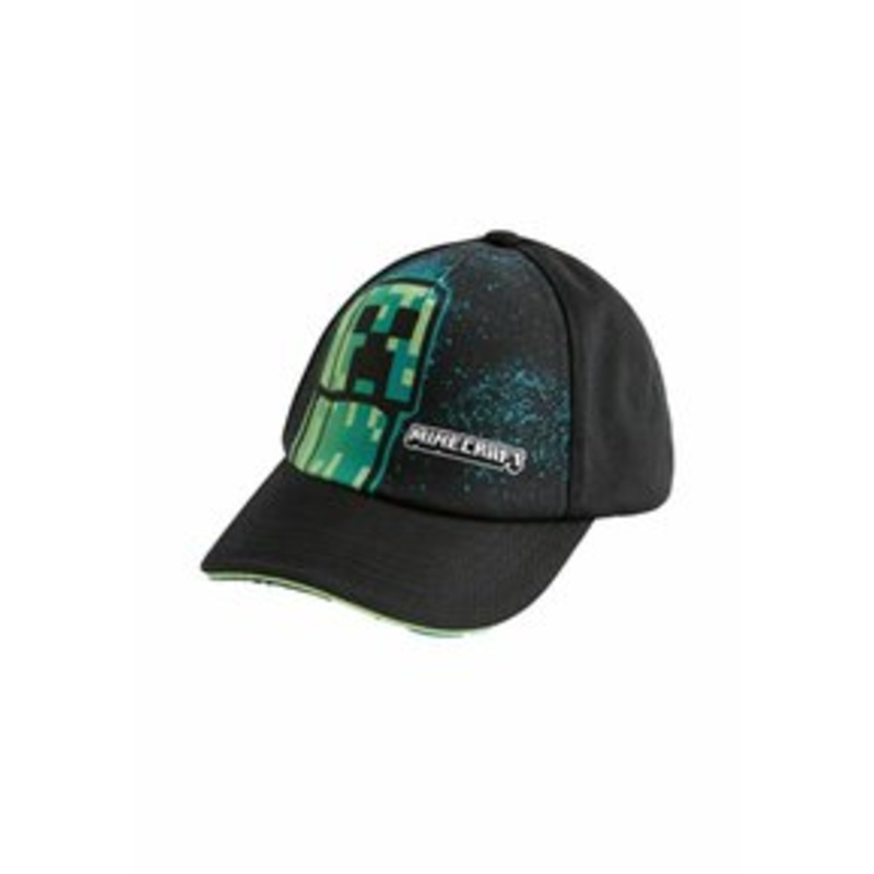 Next LICENSE  REGULAR FIT – Cap – minecraft creeper/schwarz