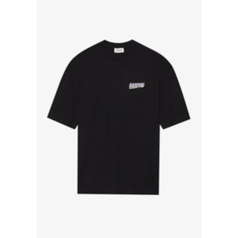 YOURTURN UNISEX – T-Shirt print – true black/schwarz