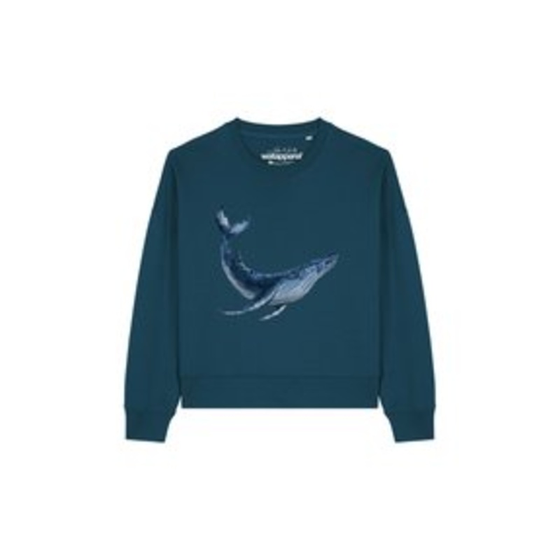 watapparel WAL – Sweatshirt – deep teal/petrol