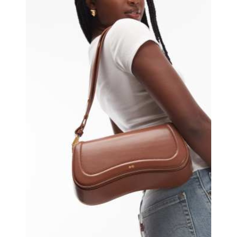 JW PEI Joy shoulder bag in brown