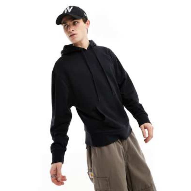 COLLUSION hoodie in black