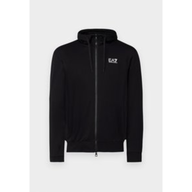 EA7 Emporio Armani TRAIN CORE HOODIE – Kapuzenpullover – black/schwarz