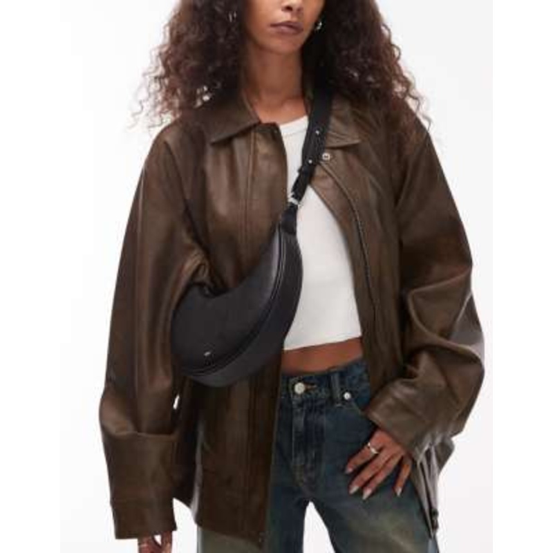 JW PEI Carly crossbody saddle bag in black