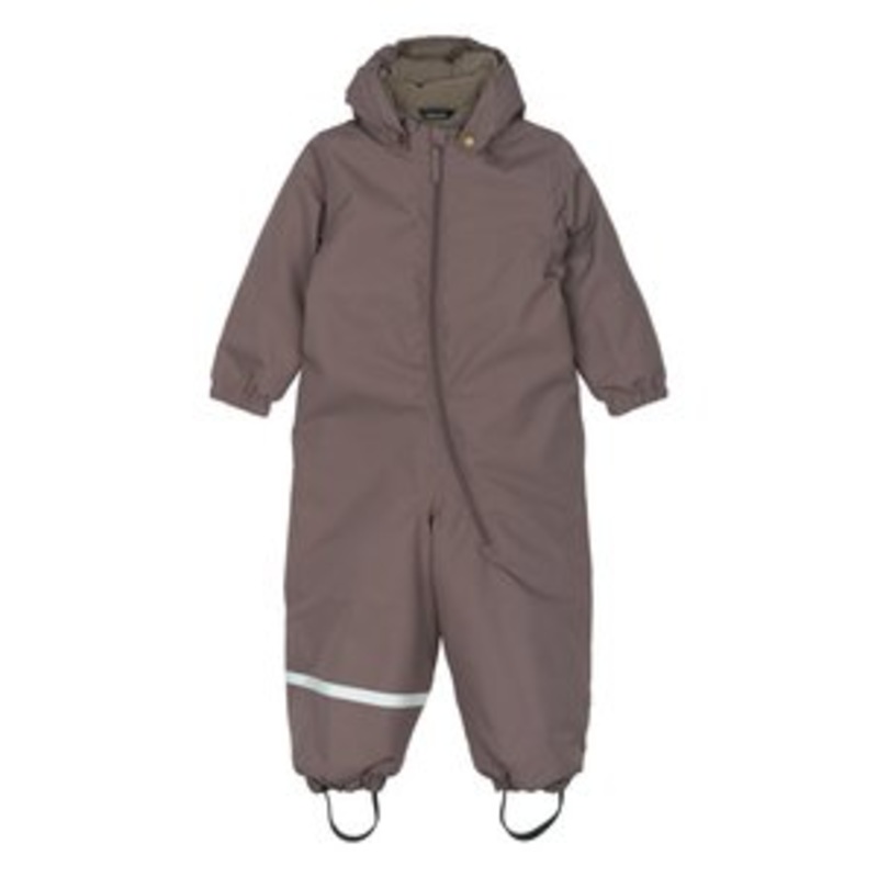 mikk-line SOLID – Schneeanzug – sparrow/mauve