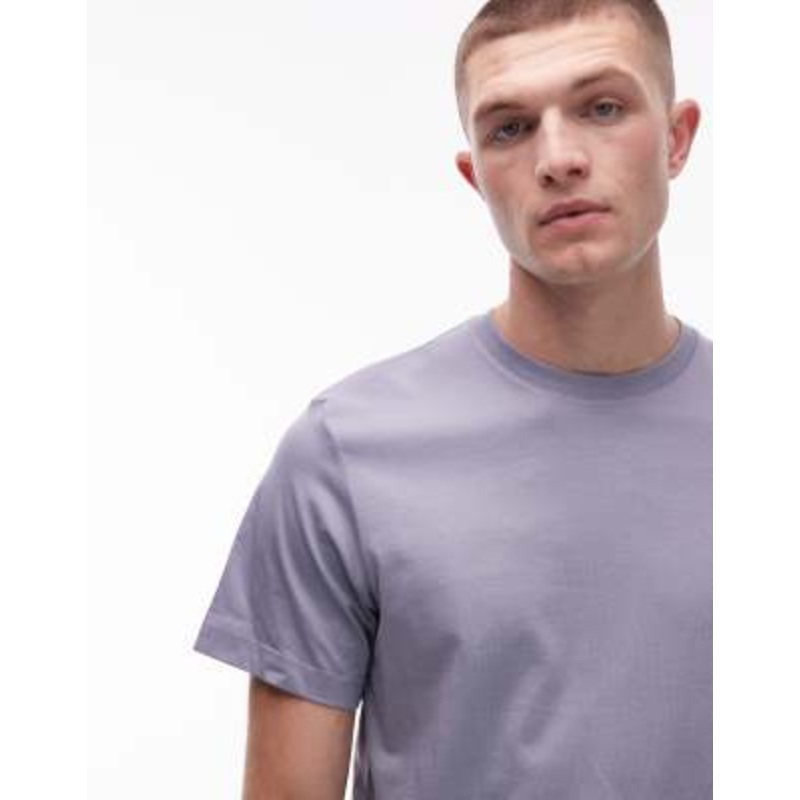 ARKET jersey t-shirt in blue