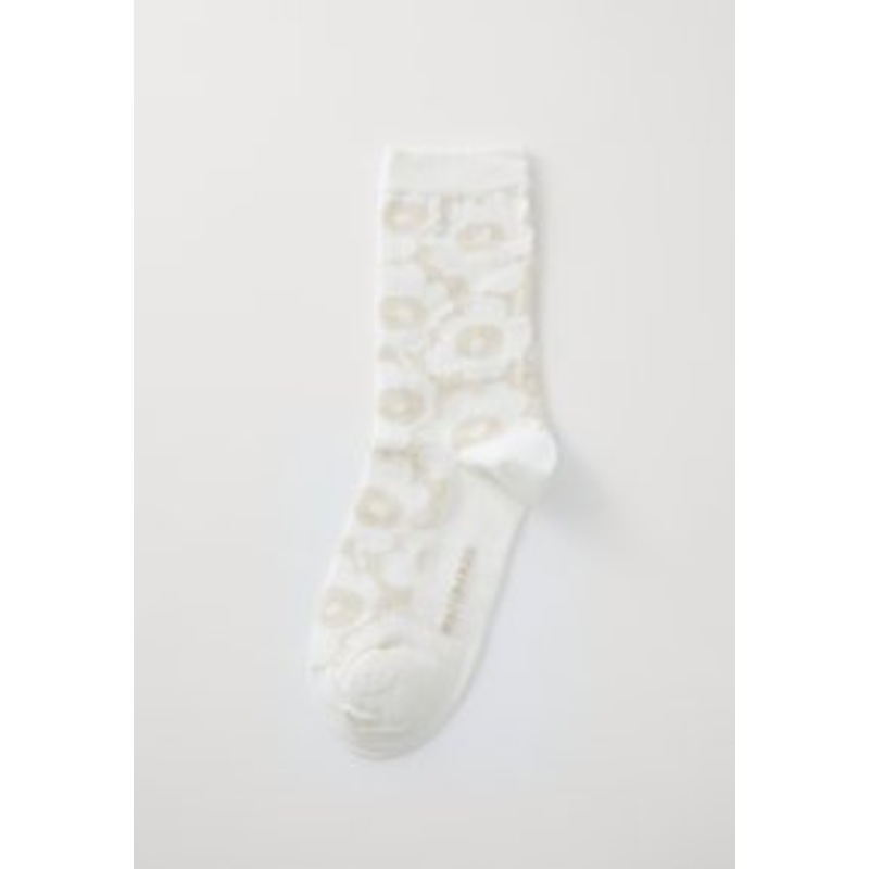 Marimekko LINJAUS UNIKKO UNISEX – Socken – beige/off white/beige