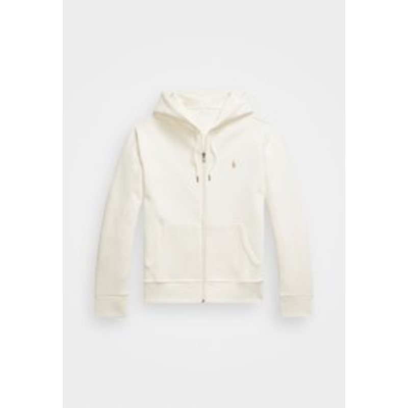 Polo Ralph Lauren FULL ZIP HOODIE – Sweatjacke – pale cream/goldfarben