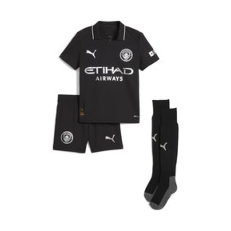 Puma MANCHESTER CITY SET – Vereinsmannschaften – black/schwarz
