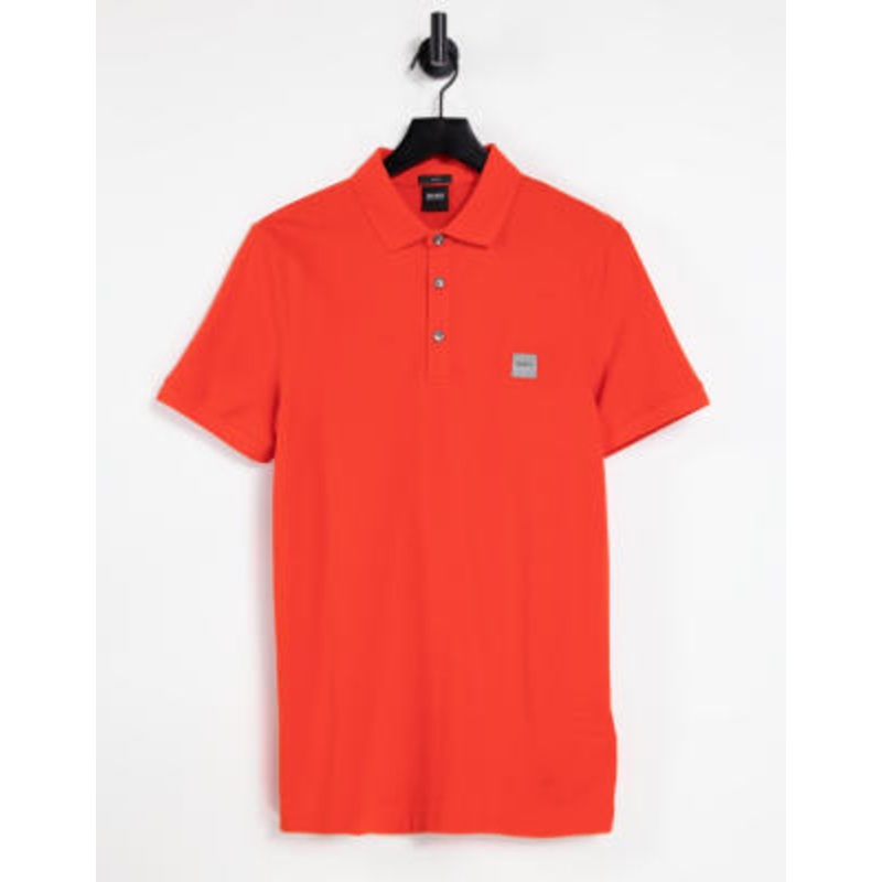 BOSS Passenger polo in red