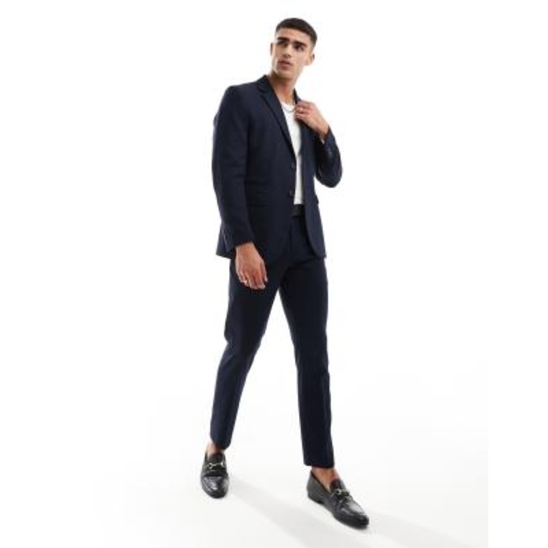 Selected Homme Neil regular fit suit in navy