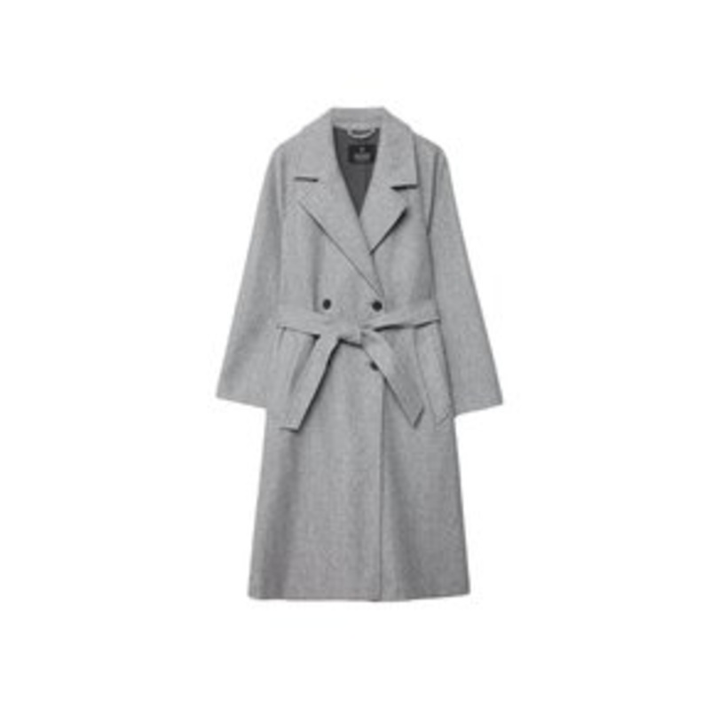 Stradivarius SOFT TOUCH – Trenchcoat – grey/grau