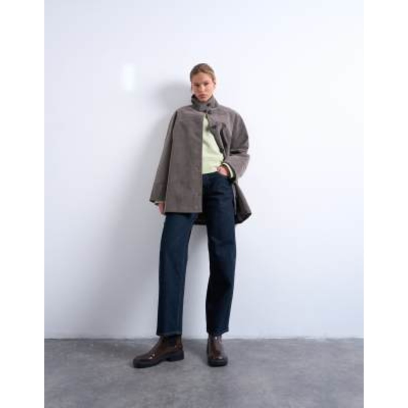 Topshop Lowrie low rise baggy jeans in indigo rinse