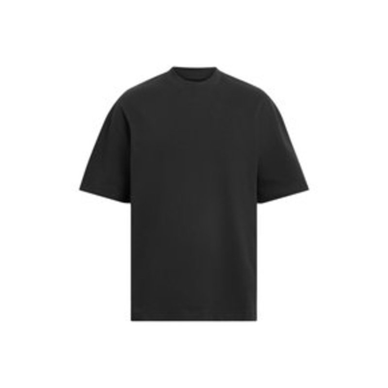 AllSaints CREW – T-Shirt basic – black/schwarz