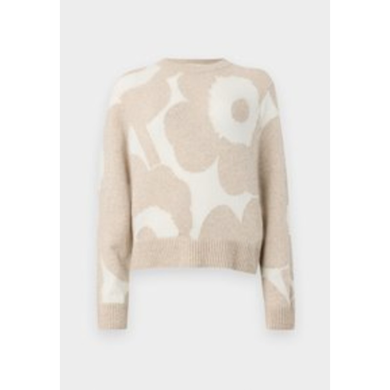 Marimekko AATTO UNIKKO – Strickpullover – beige/off white/beige