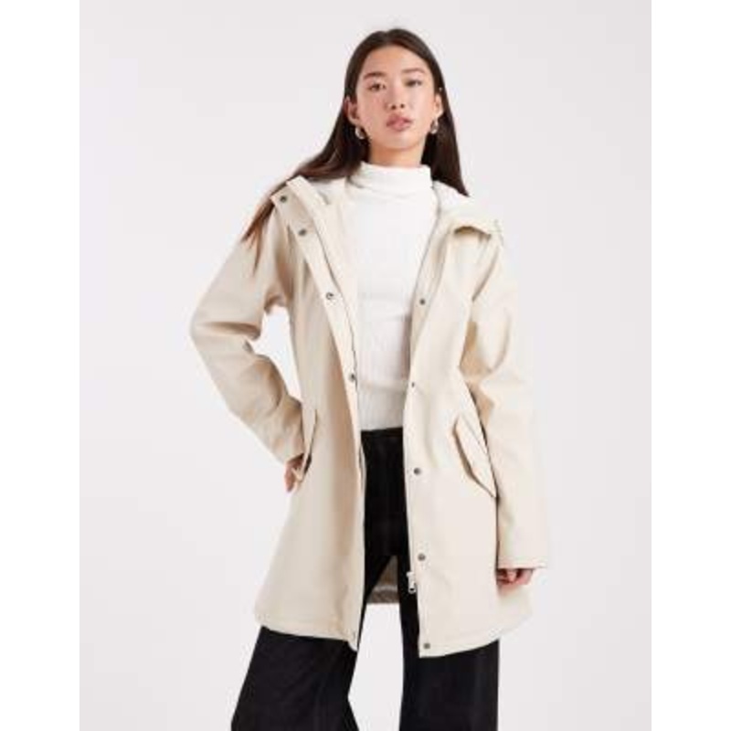 ONLY lined rain coat in cream