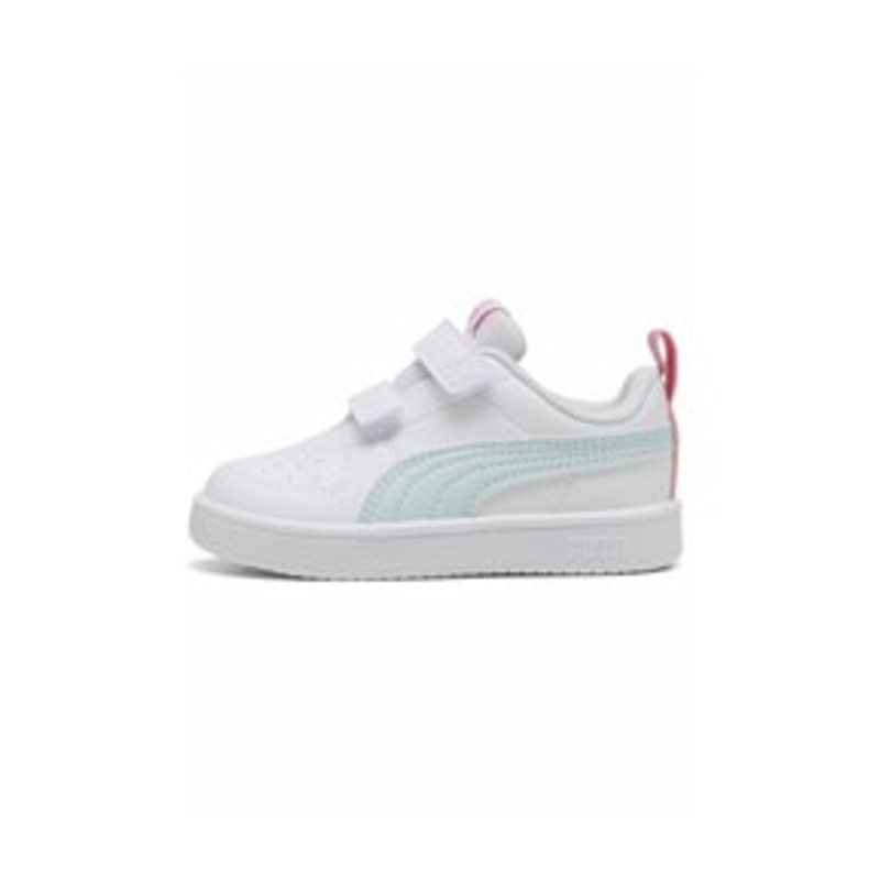 Puma RICKIE  – Lauflernschuh – white-sea glass-pinkscape/wei