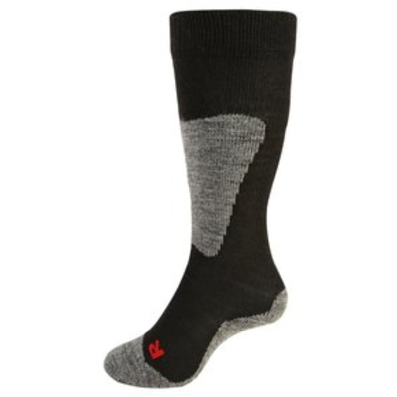 FALKE Active Ski – Kniestrmpfe – black/schwarz