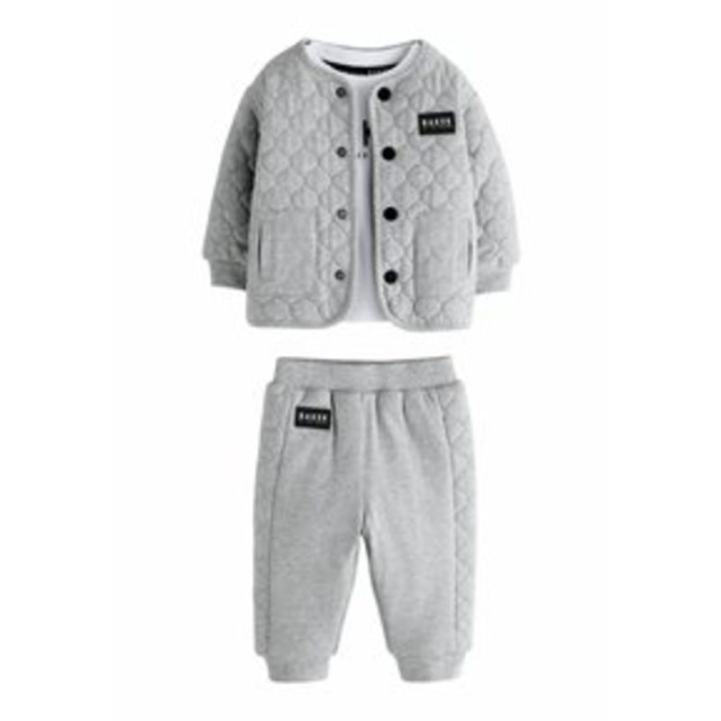 Baker by Ted Baker REGULAR FIT – JOGGERS 3 PIECE SET – bergangsjacke – grey/grau