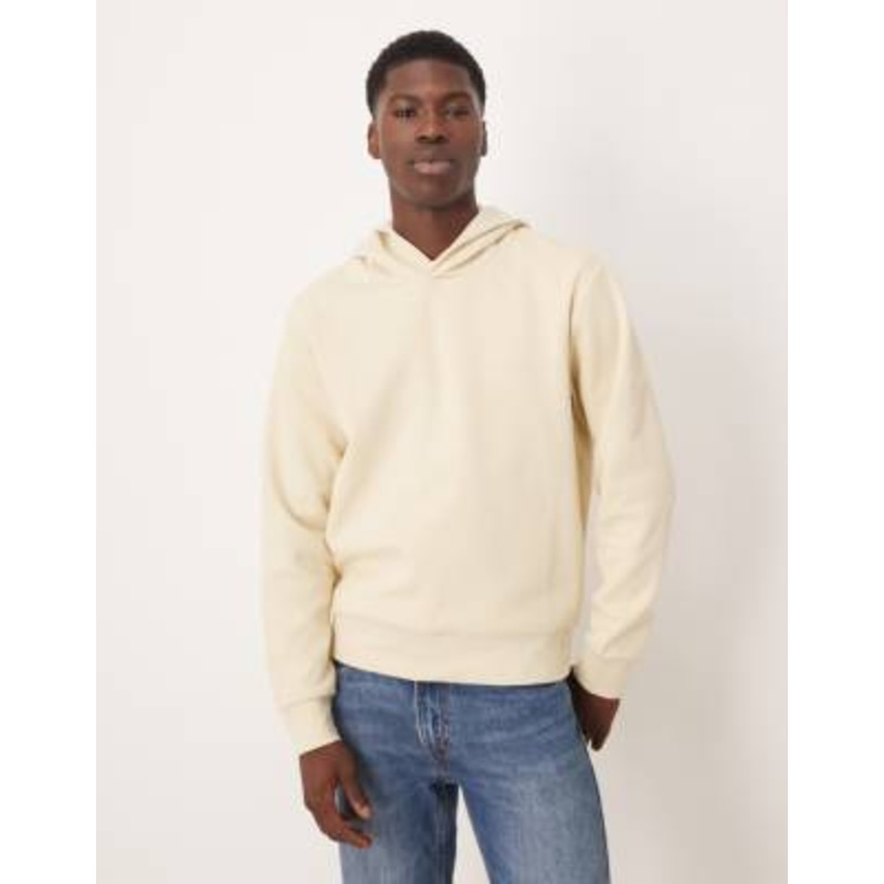 Mango oversized hoodie in beige