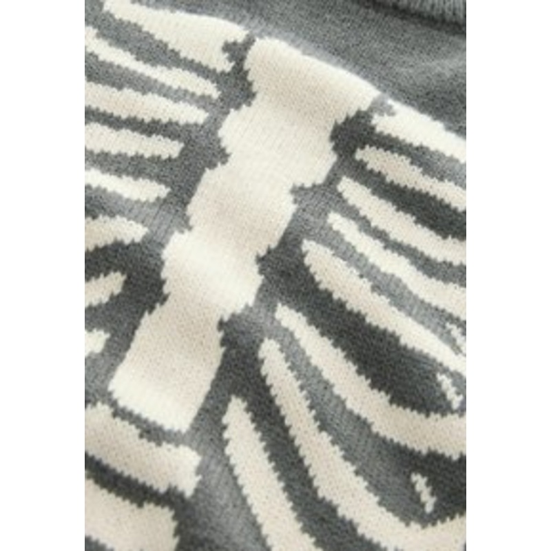 Next Strickpullover – charcoal grey skeleton/grau