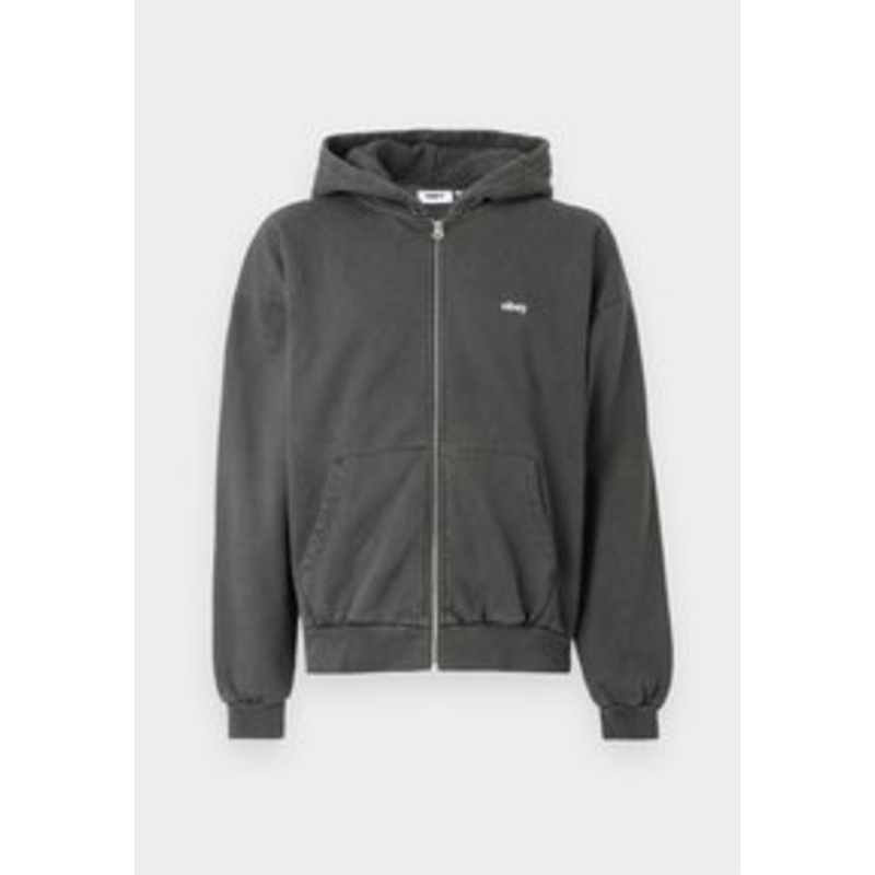 Obey Clothing LOWERCASE ZIP HOOD UNISEX – Kapuzenpullover – pigment pirate black/schwarz