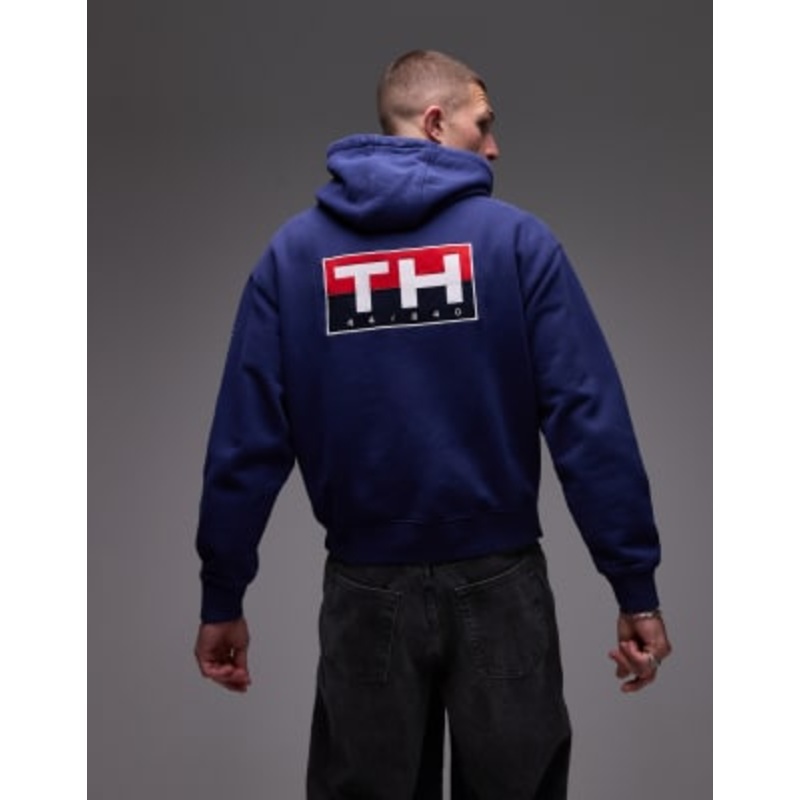 Tommy Hilfiger sailing hoodie in navy
