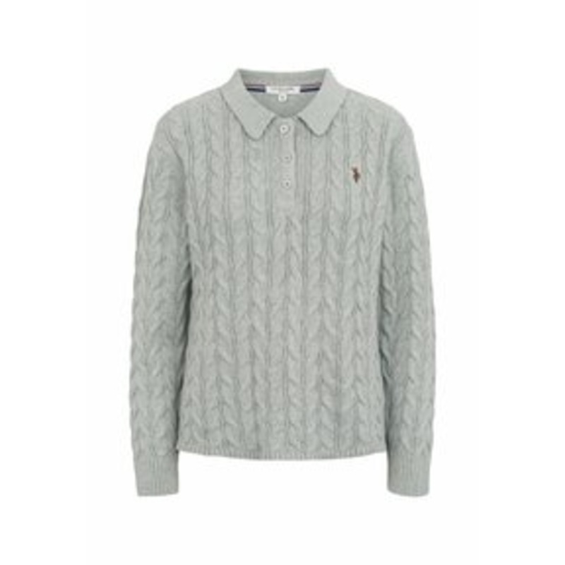 U.S. Polo Assn. KARIN – Strickpullover – greymelange/grau