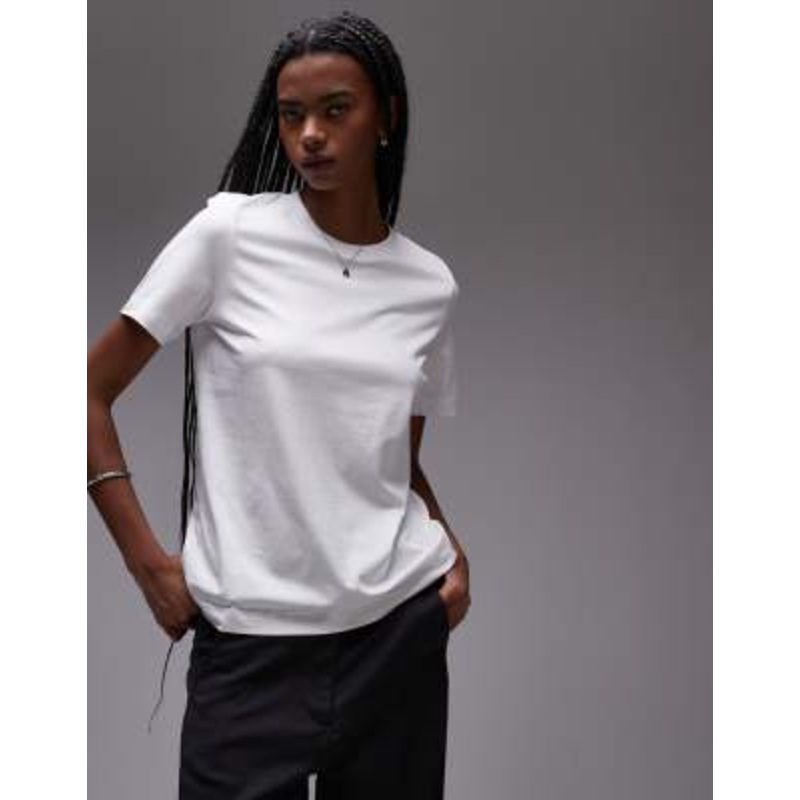 ARKET short sleeve t-shirt in white
