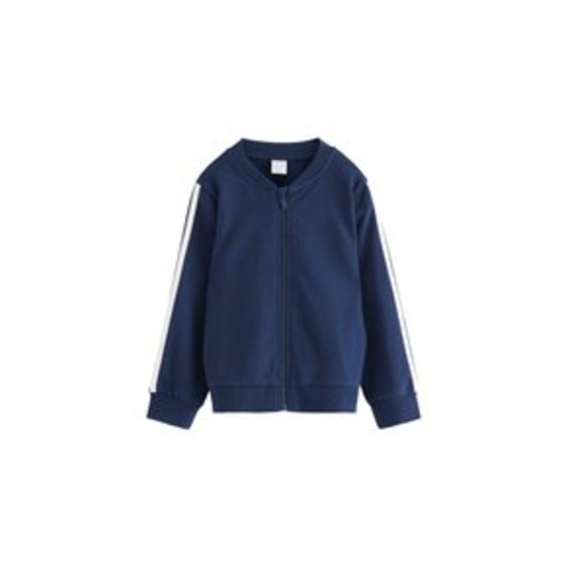 Lindex WITH ZIP  – Sweatjacke – dark blue/dunkelblau