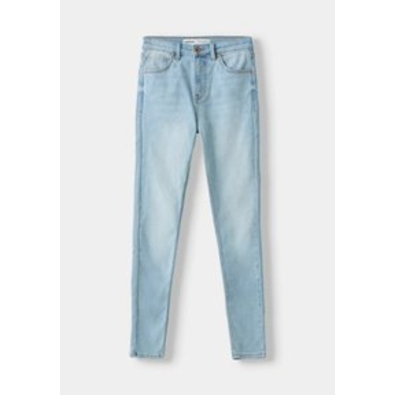 Bershka SUPER – Jeans Skinny Fit – light blue/hellblau