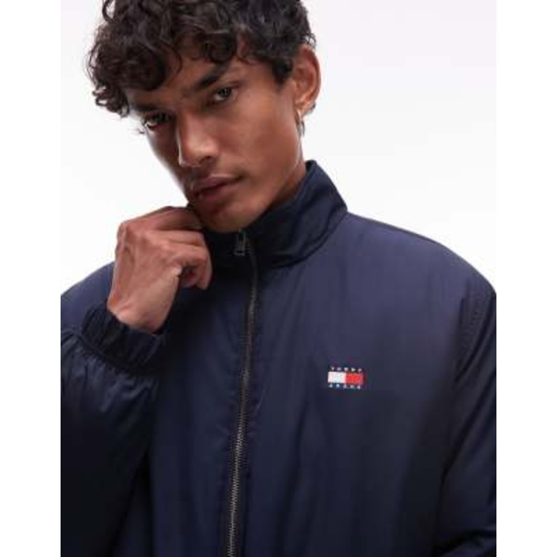 Tommy Jeans essential padded jacket in navy