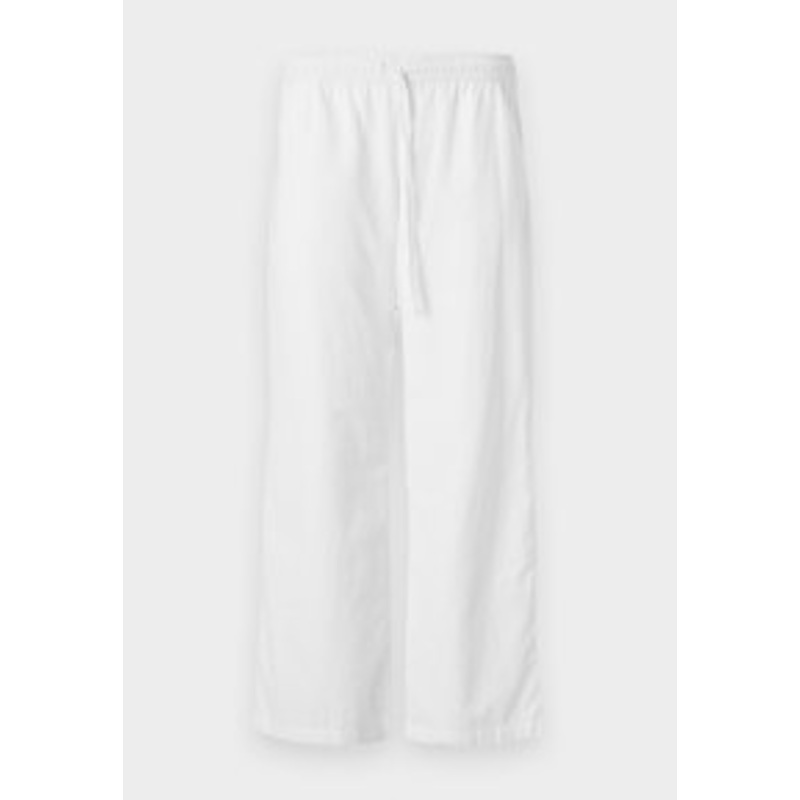 Hollister Co. SEER SUCKER PULL ON – Stoffhose – white/wei