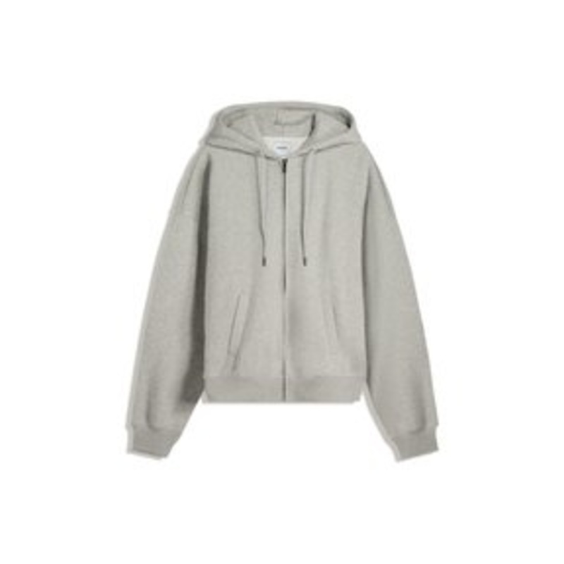 Bershka HOODIE – Sweatjacke – grey/grau