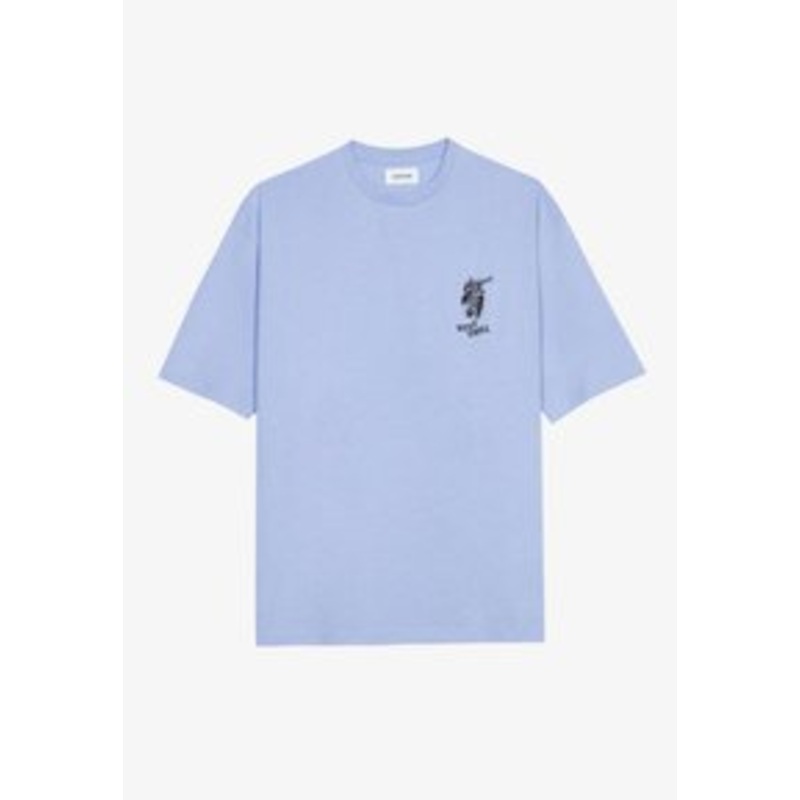 YOURTURN UNISEX – T-Shirt print – light blue/hellblau