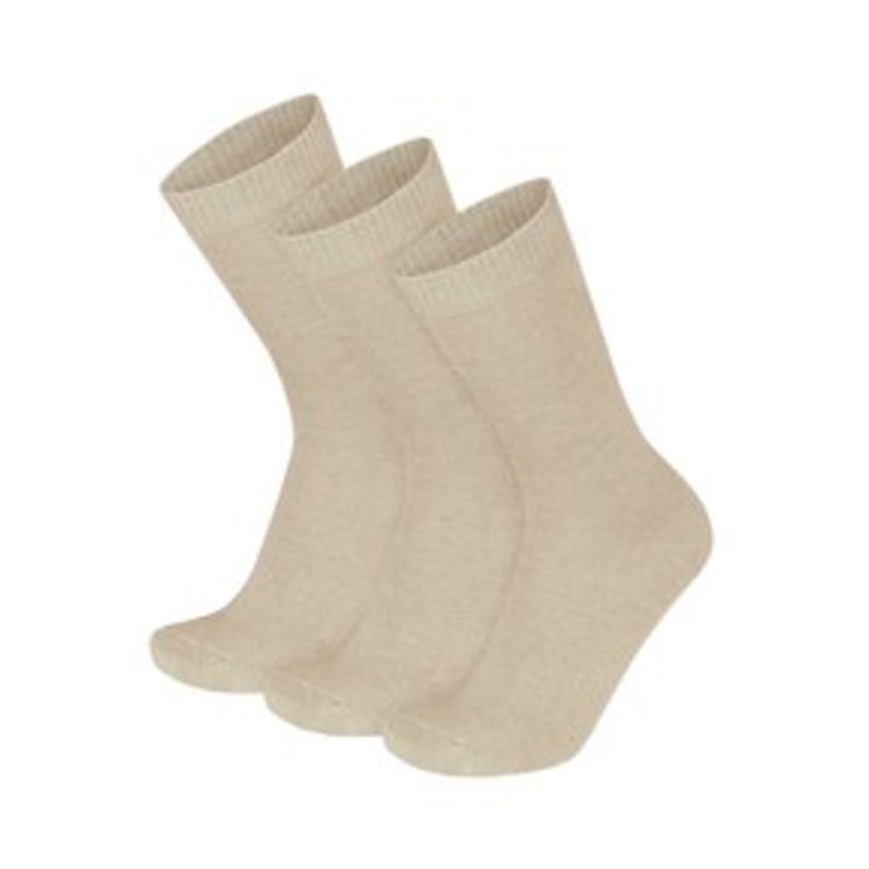 Normani MIT KOMFORTBUND 3 PACK – Socken – beige