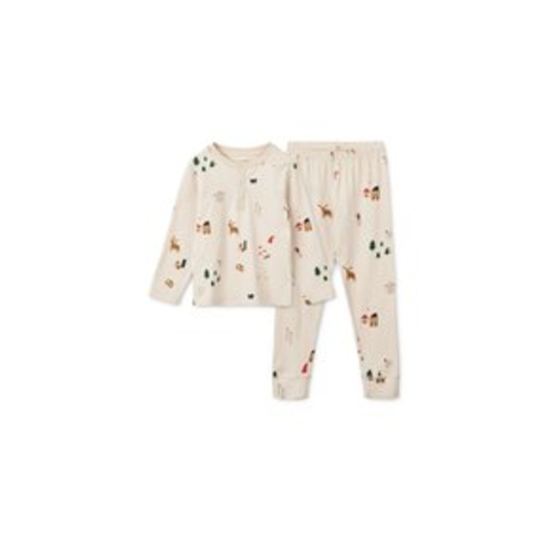 Liewood WILHELM SET UNISEX – Pyjama – holiday/sandy/sand