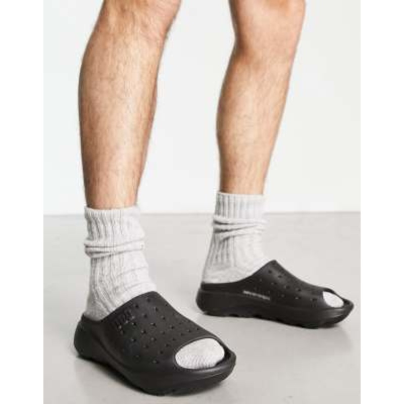 UGG slide it molded clogs in black