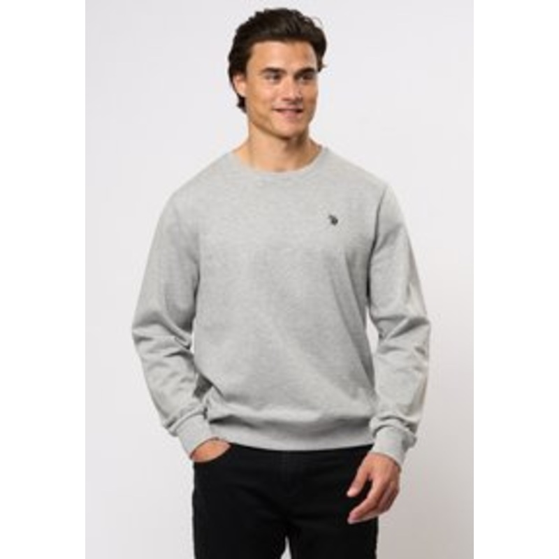 U.S. Polo Assn. HUGO – Sweatshirt – grey mlange/grau